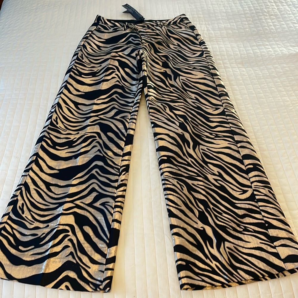 NWT Banana Republic Eclat Brocade pants size 6